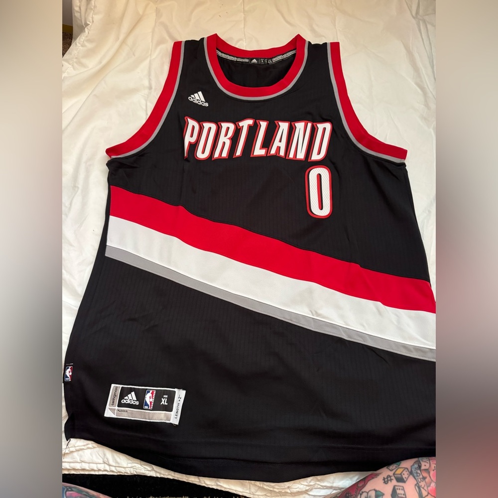 VINTAGE Trailblazers Lillard Jersey